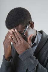 men praying