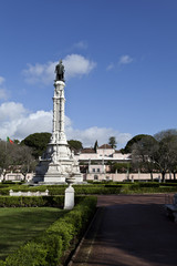 Fototapeta premium Bronze statue of Afonso de Albuquerque