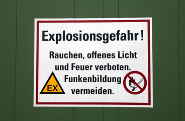 Explosionsgefahr
