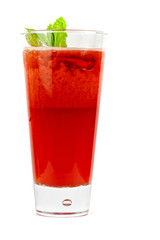 strawberry cold tea