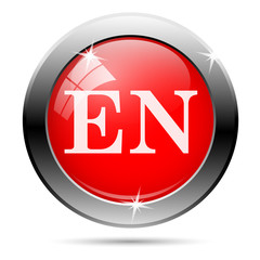 Metallic glossy icon