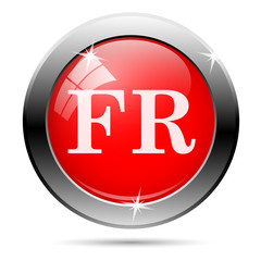 Metallic glossy icon