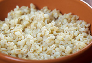 boiled pearl barley
