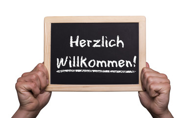 willkommenstafel