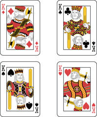 Four Kings. Original design