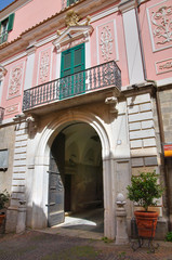 Aquilecchia palace. Melfi. Basilicata. Italy.
