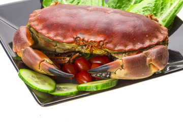 Raw crab