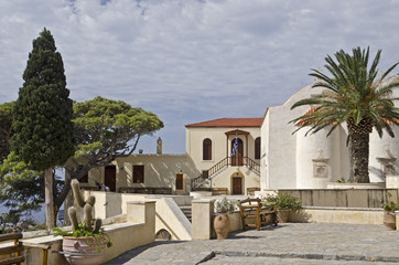Fototapeta premium Kreta, Mönchskloster Píso Préveli