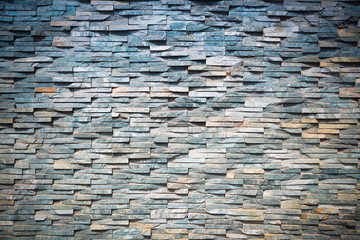 stone brick wall closeup