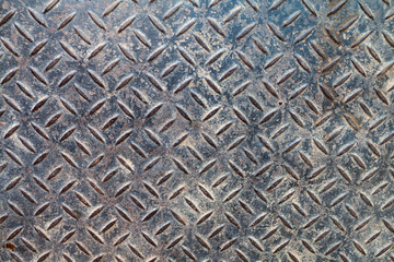 Steel floor texture