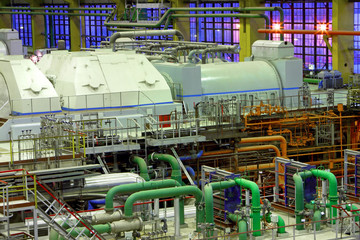 Power plant interior