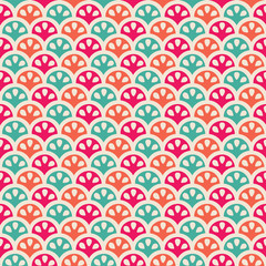 Seamless color pattern