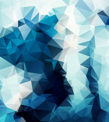 Abstract  background blue  vector illustration
