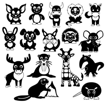Animals 16 icons.