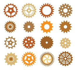 Simple vector tooth wheels