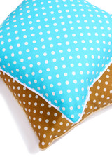 Obraz premium Two pillows isolated on white