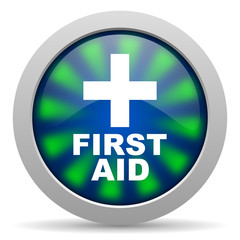 Obraz premium first aid icon