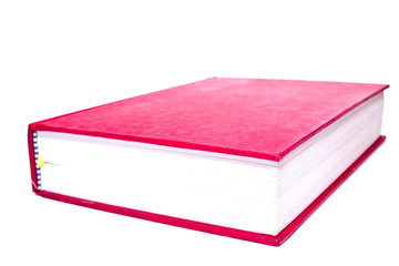 book  on white background