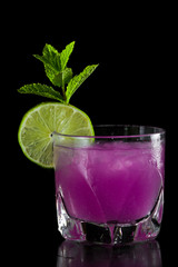 pink cocktail