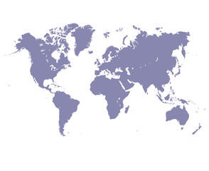Fototapeta na wymiar world map - vector