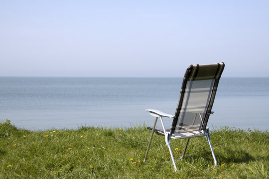 Uitzicht op het Markermeer