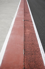 Obraz premium Asphalt racing circuit