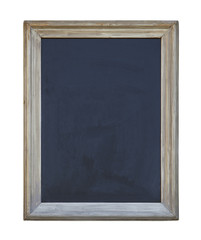 Old blackboard with clipping path