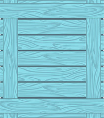 Background of blue boards with wood grain