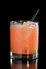 Ruby red grape fruit juice