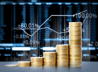 gold coins and graph them