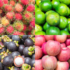 Colorful of fruit