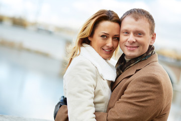 Obraz premium Affectionate couple