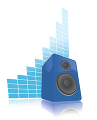 Speaker raising volume