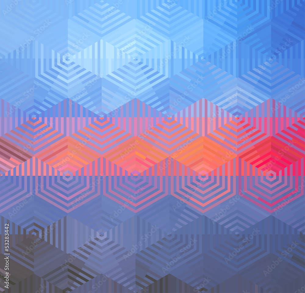 Poster Abstract Geometrical Background