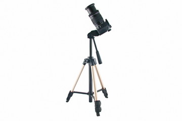 a tripod for video and photo shoot with a camera