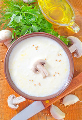 soup from mushroom