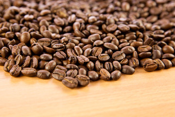 beans of  coffee