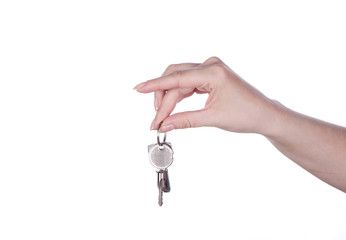 keys in hand