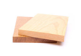 Two wooden plank close-up