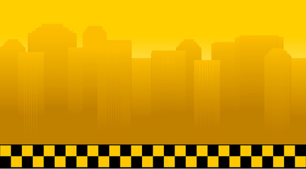taxi background with city © mallinka1