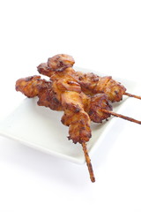 Delicious Asian Cuisine Chicken Satay