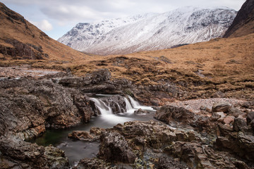 Glen Etive Waterfall