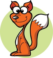 мультфильм лиса