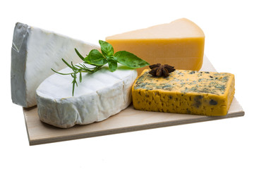 Variety cheese assortment