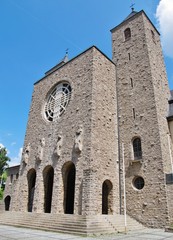 Abteikirche Münsterschwarzach - obrazy, fototapety, plakaty