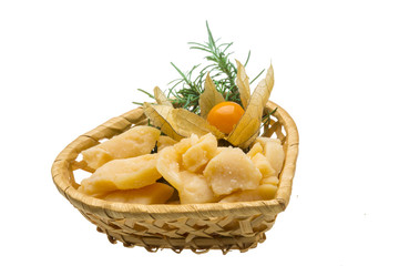 Hard estonian cheese