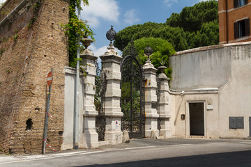 Fototapeta premium Rome, Italy. Typical architectural details of the old city
