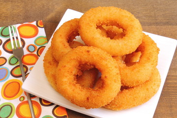 Aros de cebolla, onion rings