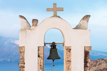 Small belltower in Oia