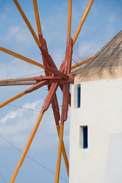 Santorini windmill